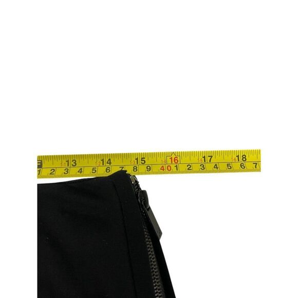 Diane Von Furstenberg DVF Noemi Pencil Skirt Sz 8 Black double zipper NWT - Picture 13 of 14